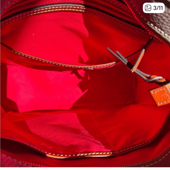 Dooney & Bourke Taupe and Tan Leather Tote EUC Open to Offers For Sale - Picture 5 of 10